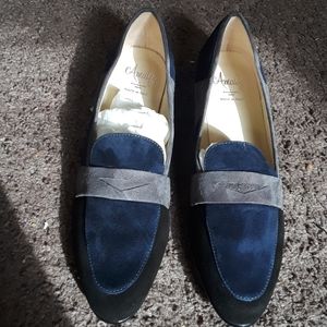 Amalfi By Rangoni Firenze Italian Suede loafers size 9